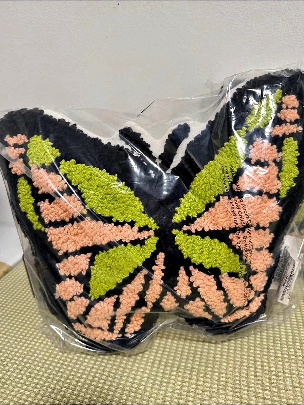 Butterfly pillow